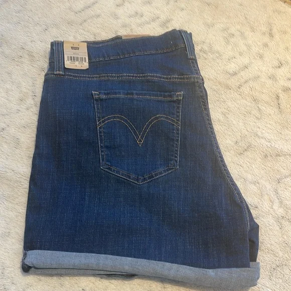 Levi's MID-LENGTH  Blue Jean Shorts - 34 - Picture 8 of 10